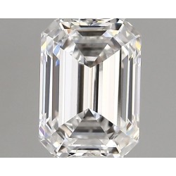 Diament laboratoryjny bezbarwny szlif szmaragdowy, 1.21ct, VVS2, D, IGI LG736503223